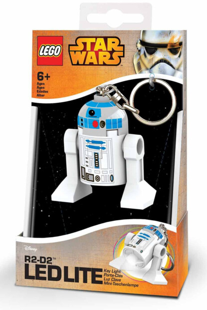 Pack porte-clés avec Lampe LED Lego Star Wars - Stormtrooper / Dark Vador / R2D2