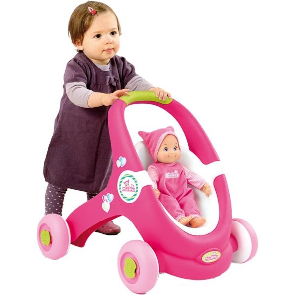 Poupée Minikiss Baby Walker et son poupon Minikiss.