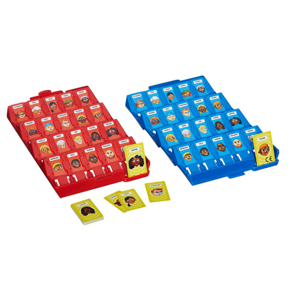 Plateau et cartes du jeu Qui Est-ce ? Edition Voyage.