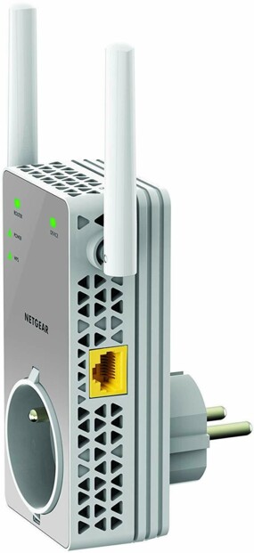 Répéteur wifi double bande AC750 avec prise filtrée