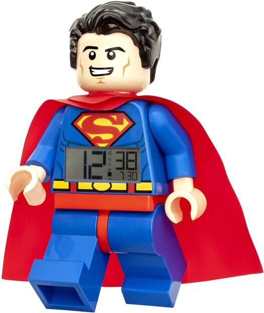 Réveil Superman parlant et rétroéclairé - 21 cm