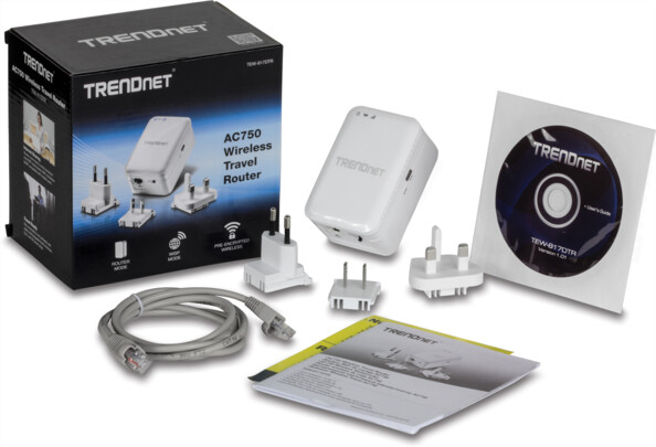 Routeur de voyage Wifi AC750 TEW-817DTR