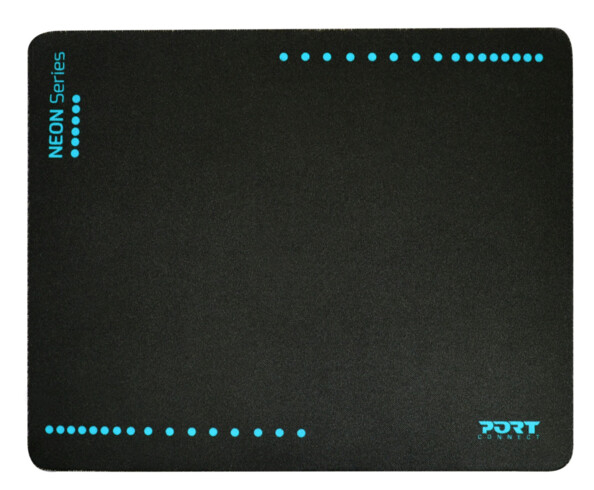 Souris optique sans fil Neon avec tapis - Bleu