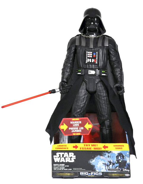 Statuette réaliste Dark Vador animée et lumineuse - 50 cm