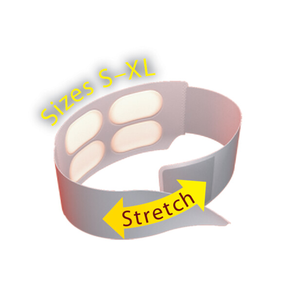 3 chaufferettes ceintures chauffantes taille S/XL