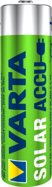 Lot de 2 accus de type AA spécial appareils solaires - Varta