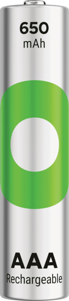 Deux accus AAA ReCyko+ Pro GP Batteries.