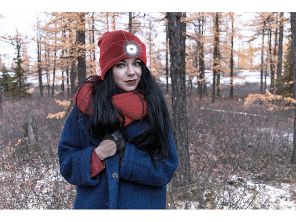 Bonnet à LED avant et arrière - Rouge