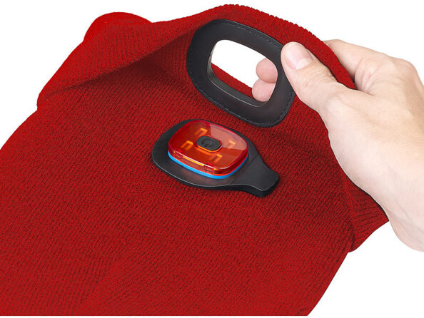 Bonnet à LED avant et arrière - Rouge