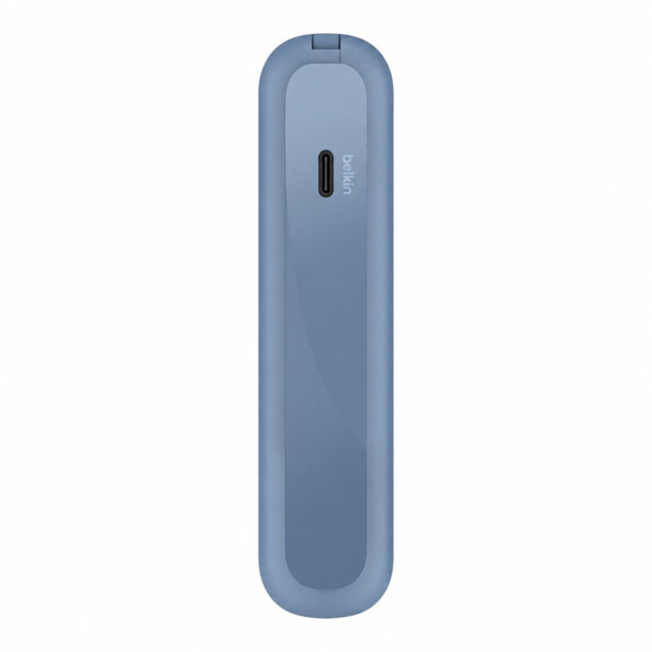 Batterie externe 20W vue de face sur fond blanc en studio