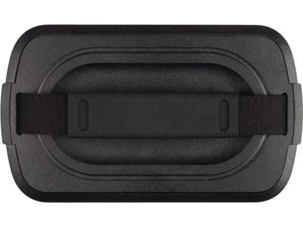 Vue du dessus de la station d'alimentation nomade avec poignée de transport