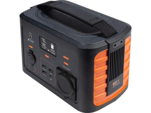 Batterie nomade 281 Wh compacte coloris bicolore vue de biais