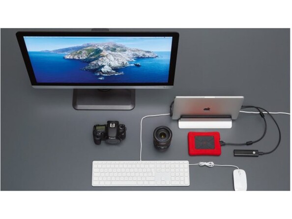 Mise en situation du branchement de plusieurs périphériques d'un setup PC