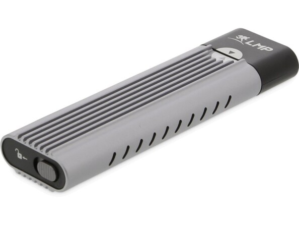 Boîtier externe USB-C pour disque dur SSD M.2 PCIe NVMe Data Mobile Ultra SSD de la marque LMP
