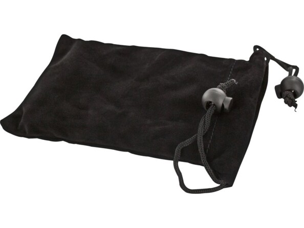 Housse de transport en tissu avec lanières réglables coloris noir