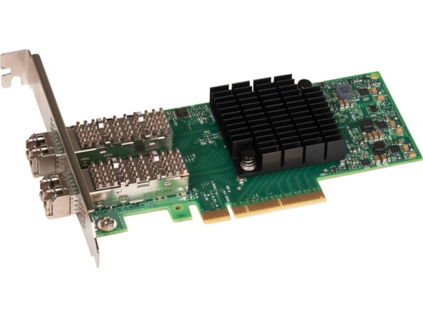Carte réseau PCIe 2 x SFP28 25 Gigabit Ethernet Twin25G de la marque Sonnet