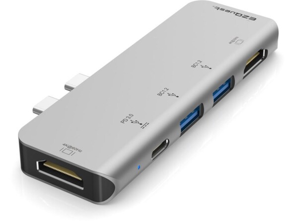 Station d’accueil multimédia USB-C X40225 de la marque EZQuest