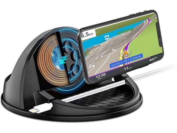 Chargeur et support sans fil rapide jusqu'à 10 W pour Smartphone