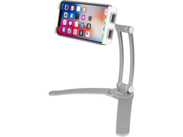 Utilisation du produit comme support de table pour iPhone avec pied de support antidérapant