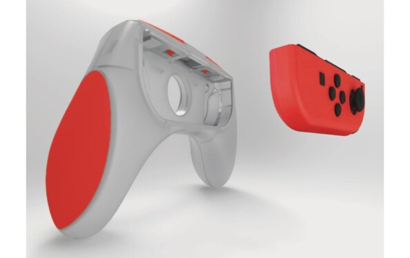 Supports pour Joy-Con Nintendo Switch, paire translucide