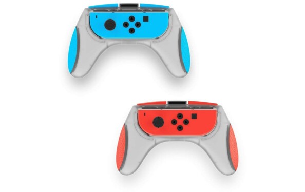 Supports pour Joy-Con Nintendo Switch, paire translucide