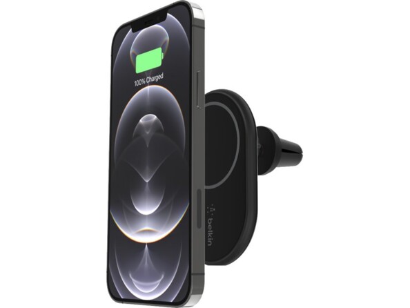 Support pour téléphone magnétique pour voiture BoostCharge de la marque Belkin