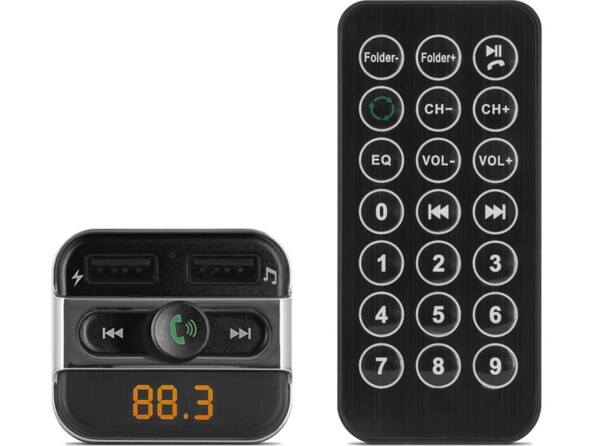 Transmetteur FM Novodio Streamy avec télécommande