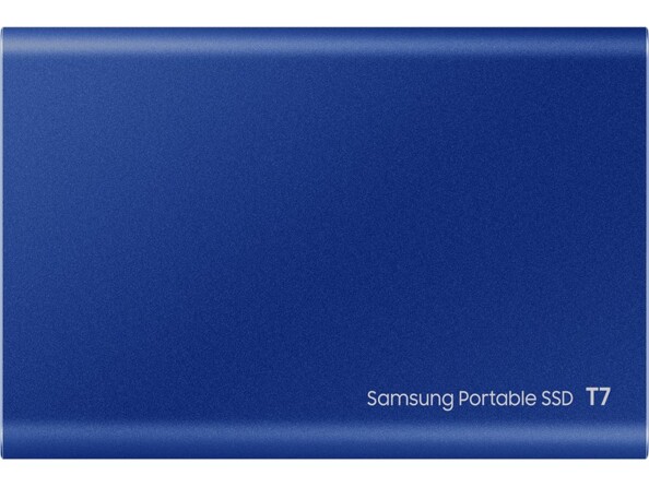 Arrière du disque dur Samsung Portable SSD T7