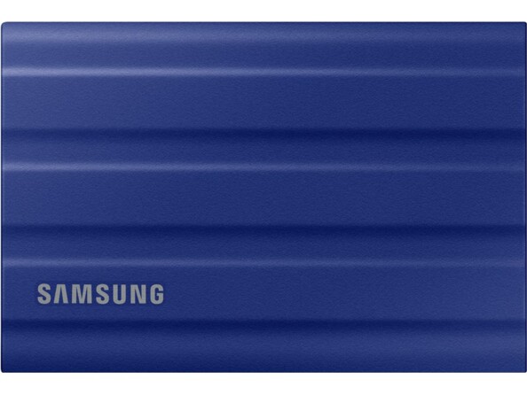 Disque dur externe SSD T7 Shield - 2 To / Bleu Samsung