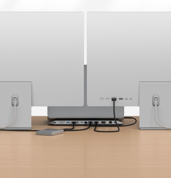 Station Belkin avec résolution vidéo jusqu’à 4K pour un double affichage