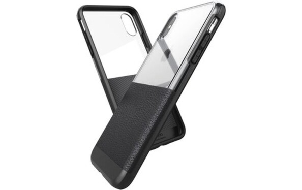 Coque de protection Dash pour iPhone XS Max coloris noir/transparent de la marque X-Doria