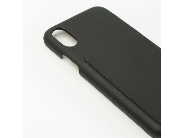 Vue arrière de biais côté droit coloris noir avec ouvertures pour appareil photo et boutons de commande