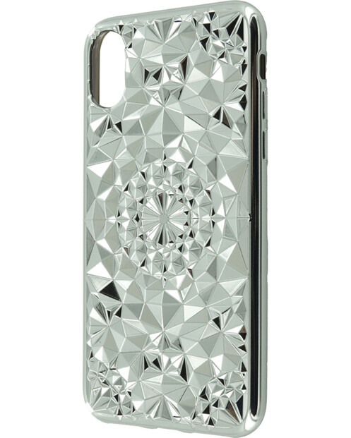 Coque de protection brillante rigide pour iPhone X Fashion Case coloris gris de la marque MacWay