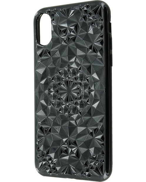 Coque de protection brillante rigide pour iPhone X Fashion Case coloris noir de la marque MacWay