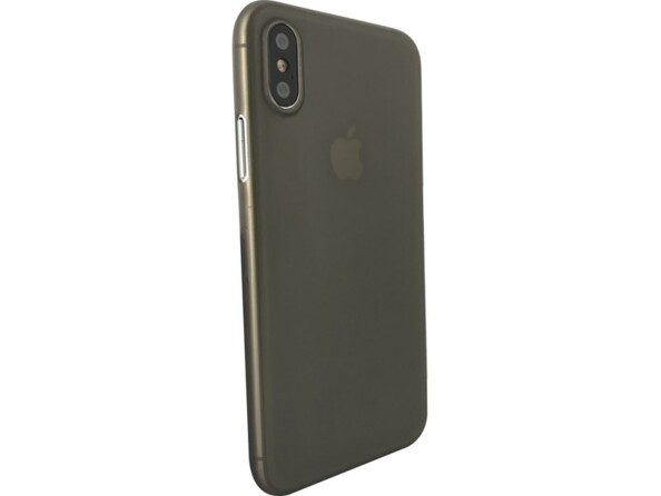 Coque de protection pour iPhone X / XS coloris noir translucide de la marque Novodio