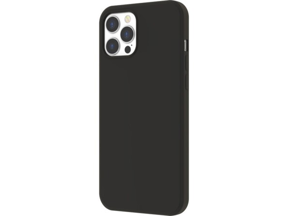 Coque de protection en silicone magnétique pour iPhone 12 Pro Max coloris noir de la marque Novodio