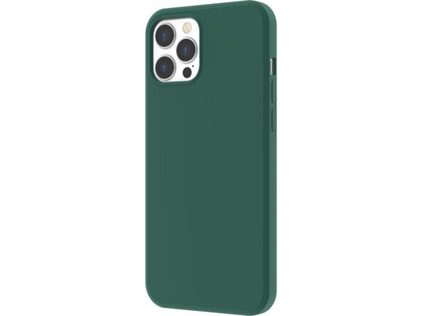 Coque de protection en silicone magnétique pour iPhone 12 Pro Max coloris verti de la marque Novodio