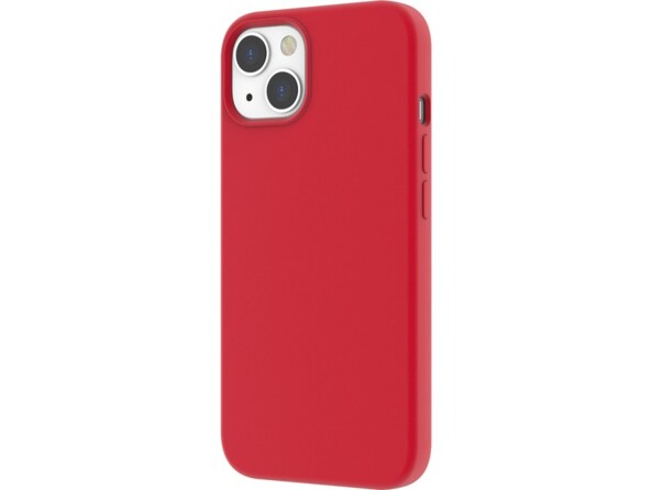 Coque de protection en silicone magnétique pour iPhone 13 coloris rouge de la marque Novodio