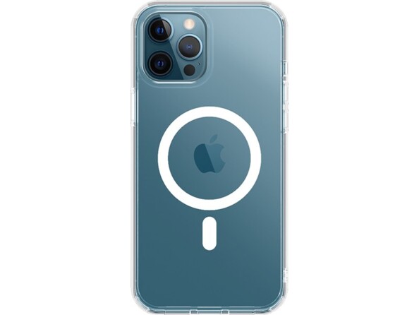 Coque de protection magnétique transparente pour iPhone 13 Pro Max de la marque Wiwu