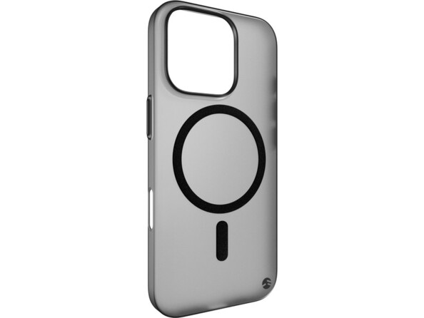 Coque de protection semi-rigide magnétique pour iPhone 16 Pro de la marque SwitchEasy coloris noir transparent