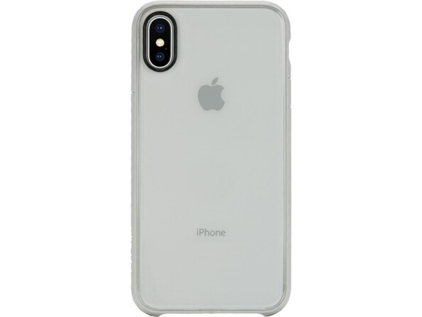 Coque Pop Case pour iPhone X coloris gris transparent de la marque InCase