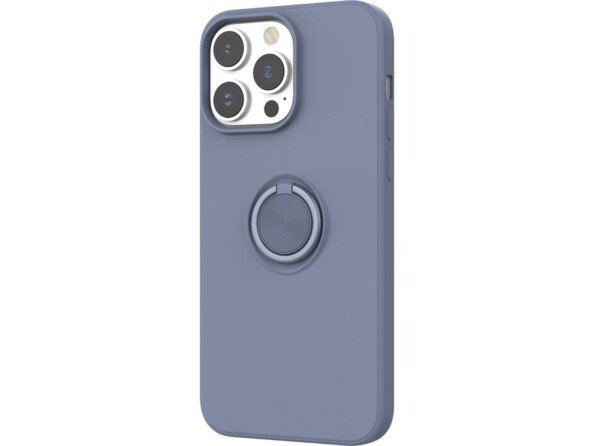 Coque de protection souple pour iPhone 14 Pro Max coloris bleu de la marque Novodio