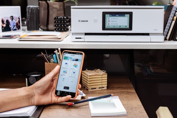Imprimante multifonction avec connectivité wifi intégrée facilite l’impression sans fil depuis différentes pièces de la maison