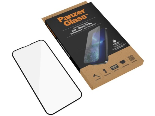 Film protecteur d’écran pour iPhone 13 Pro Max et iPhone 14 Plus avec spray nettoyant pour écran hors et dans son emballage