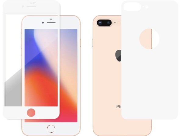 Vitres de protection avant/arrière pour iPhone Total Armor de la marque Novodio