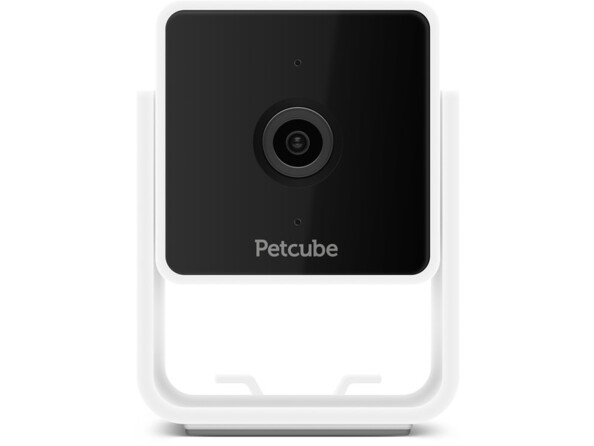 Caméra cubique Full HD 1080p Petcube Cam avec support aimanté coloris blanc
