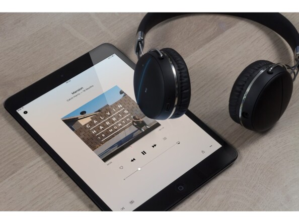 Mise en situation de la connexion bluetooth entre une tablette et le casque audio iGroove