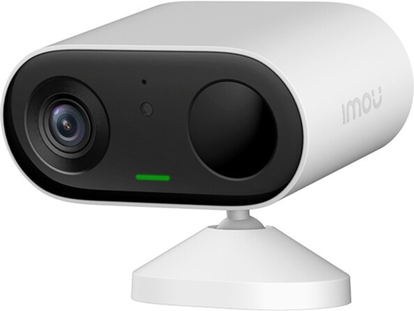 Caméra de vidéosurveillance sur support format jumelles avec micro, détecteur infrarouge et objectif