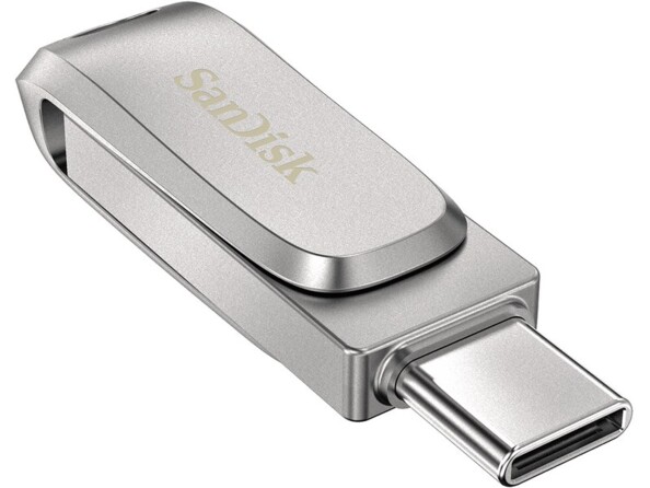Clé USB Ultra Dual Drive Luxe 64 Go de la marque Sandisk