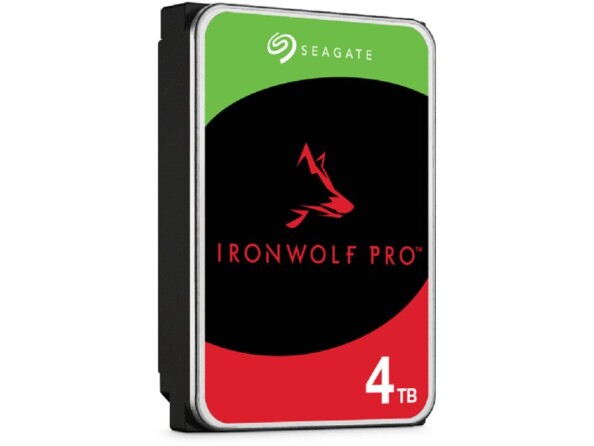 Mémoire de stockage interne type HDD NAS IronWolf Pro Seagate 4 To